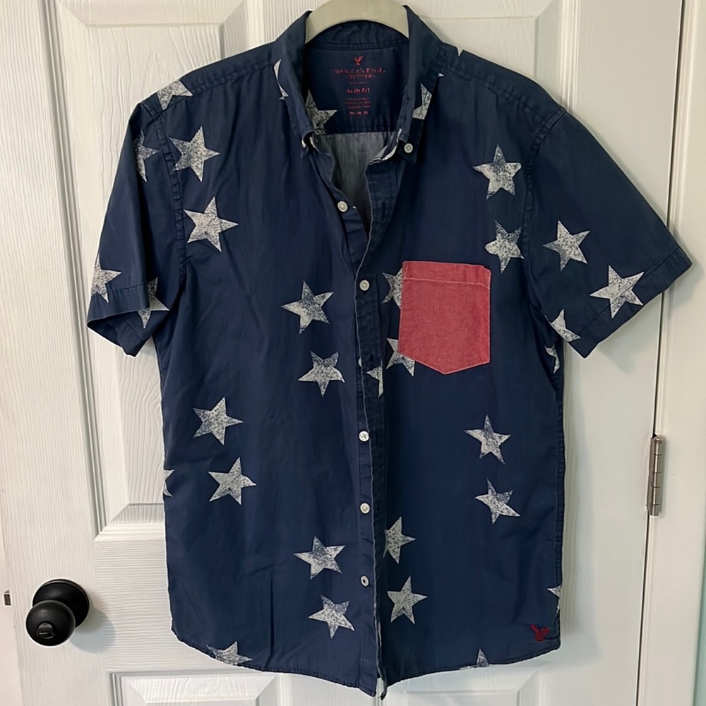 American eagle men’s button up